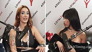 A Fun Podcast With Super Hot Asian Pornstar Ember Snow - Cory Chase Romi Rain Lexi Luna Siri Dahl Ember Snow