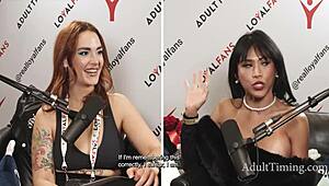 A Fun Podcast With Super Hot Asian Pornstar Ember Snow - Cory Chase Romi Rain Lexi Luna Siri Dahl Ember Snow