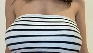 Hot video of lesbian neighbor playing with huge boobs accidentally leaks online