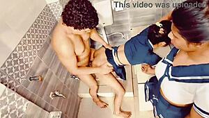 उत्तरां20 देसी थ्रीसम चुदाई में फिनिश कर देती है