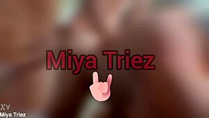 Miya tries out the cuckold's wife, fucking her big ass with dirty talk and humiliation.