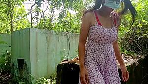 Quick Encounter In A Creepy Abandoned Place With Friends.