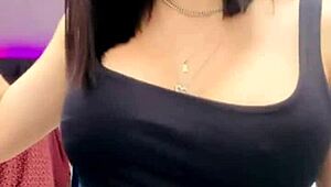 Exposed Emotions Of An 18-Year-Old Exhibitionist Girlfriend Flashing In Lingerie