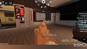 Blonde Gets Fucked by Catboy in Roblox