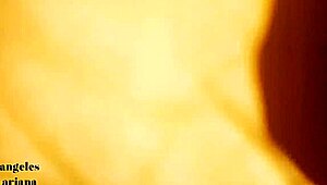 Latina blonde fingers pussy to orgasm, cowgirl rides cock hard