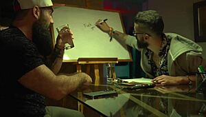 i'm getting pounded hard by a perfect latina and two bearded studs