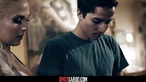 stepfamily gathers for fun