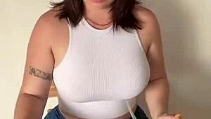 Have you seen the new big-ass Latina employee masturbating and giving blowjobs?