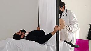 doctor fucks patient in hospital almost caught