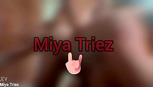 Miya tries out the cuckold's wife, fucking her big ass with dirty talk and humiliation.