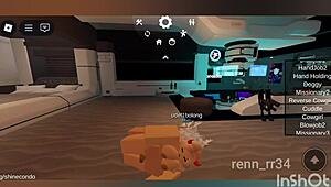 Blonde Gets Fucked by Catboy in Roblox