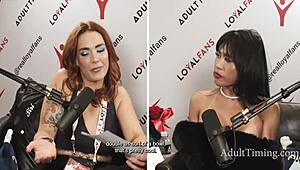 A Fun Podcast With Super Hot Asian Pornstar Ember Snow - Cory Chase Romi Rain Lexi Luna Siri Dahl Ember Snow