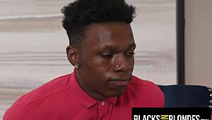 Angel Young Shows Appreciation For Big Black Dicks In Interracial Threesome