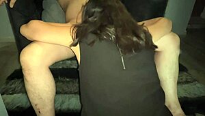 Curvy comadre rides dick with her big ass