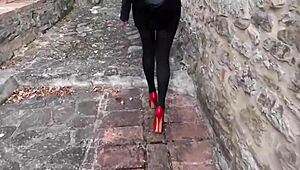 There's Nothing Sexier Than Watching A Milf In Pantyhose And Heels