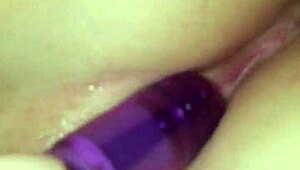 Crystal Plays With Her Vibrator While Jamer Licks Her Ass