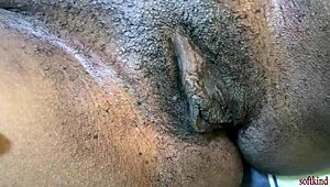 Sucking homemade wet pussy with big cock