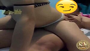 i bust my girlfriend's big ass after party, fuckin her sexy latina body with cumshot.