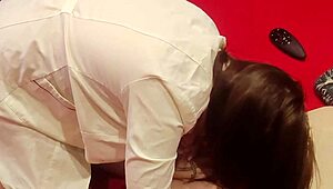 My homemade sexy nurse delivers passionate cunnilingus blowjob leading to intense orgasm in roleplay.