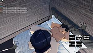 That slutty Roblox girl gets fucked hard 😏