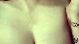 Homemade toy sucking and breast play compilation