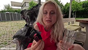 Intense Horny Masturbation Under The Hot Summer Sun