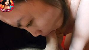 Petite Chinese Teen Eats Cum Before University Class