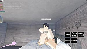 That slutty Roblox girl gets fucked hard 😏