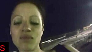 beautiful brunette girl gets fucked and enjoys like crazy