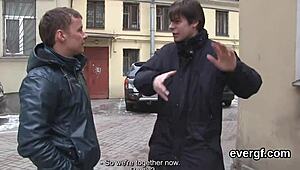 Broke Fella Lets Wacky Friend Shag Ex-Gf For Dollars!