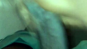 WATCH THIS BIG BLACK DICK CUM HARD ON MY TITS!