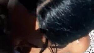 fisherman finds a stripper on the run and gives her a dirty shower