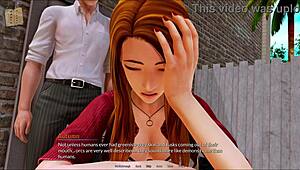 exploring harem hotel in game episode 341