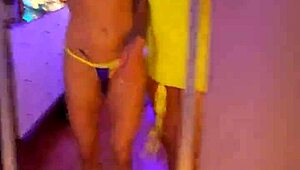 V Sexy Sluts After a Night Out Getting Makeovers by a Professional from Pacorabanne Cynde Watson Who Was on Go