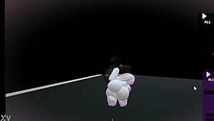 Masturbating huge dick in front of cheating slut