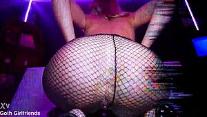 a delectable creampie for the goth girlfriend addison vodka