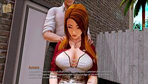 exploring harem hotel in game episode 341