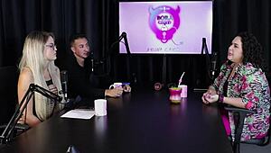 Marina karam psychologist in bora cast with bruna carlos complete sheer red