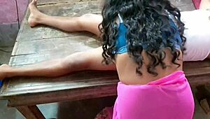 Indian village bhabhi pounded hard by boss