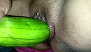 Big orgasm big dildo in the back door jets of pleasure
