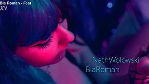 Small feet tickling submission domination