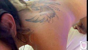 Watch my boyfriend pound my big-ass Latina friend hard!