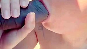 Worker fucks ass in public