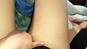 Three university students masturbate under the blanket to avoid getting caught