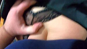 A great gift for st valentin- blow-job fuck and lot of cum on my long fur hooded downjacket 245 - preview