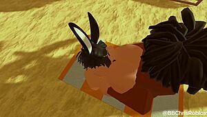 Black Bull Fucking Femboy Bunny In Roblox Spanish Sub 😈
