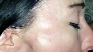 whore wife takes huge dick while gagging