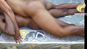 Ebonyprincess Experiences Intense Double Penetration With Big Black Cock