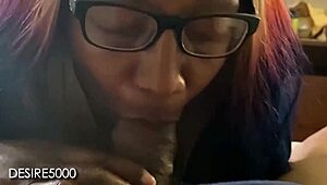 intense deep throat eye contact