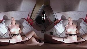 Dark room VR: 'Suck my tits, assistant?'